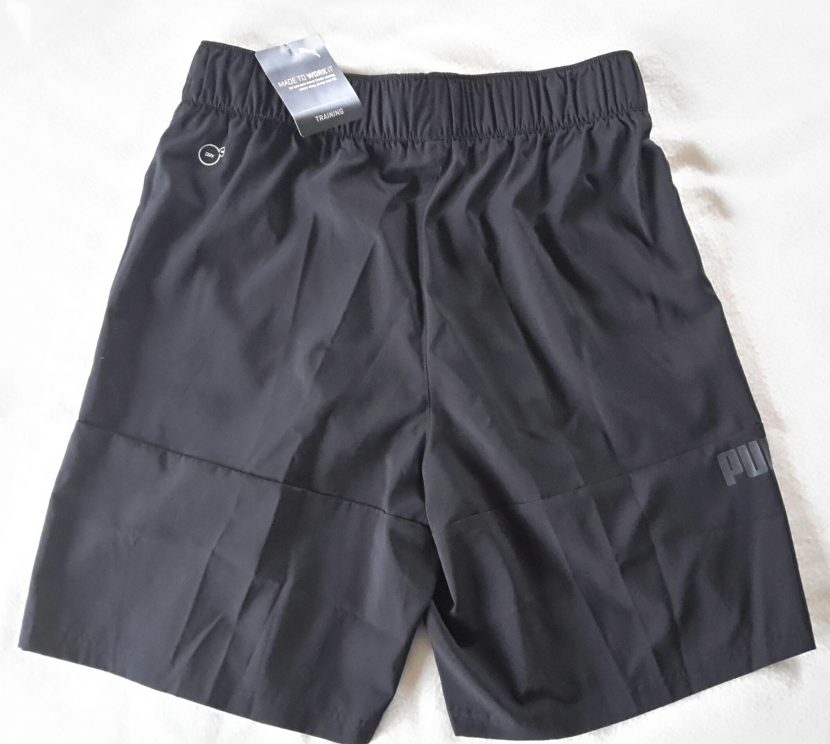 PUMA Herrensporthose kurze Hose  Schwarz Gr. M gewebt NEU – Bild 2