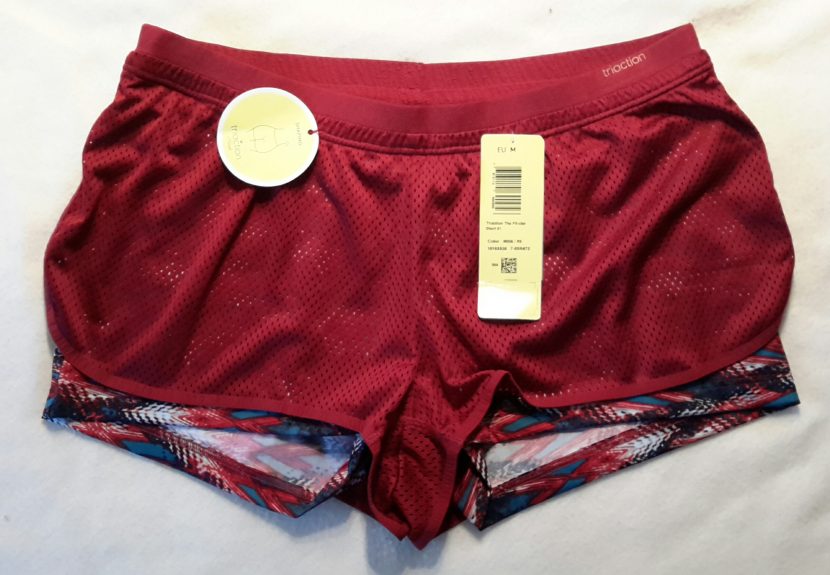 TRIUMPH Reaction Shaping Shorts dunkelrot/marsala- Druck Gr. L