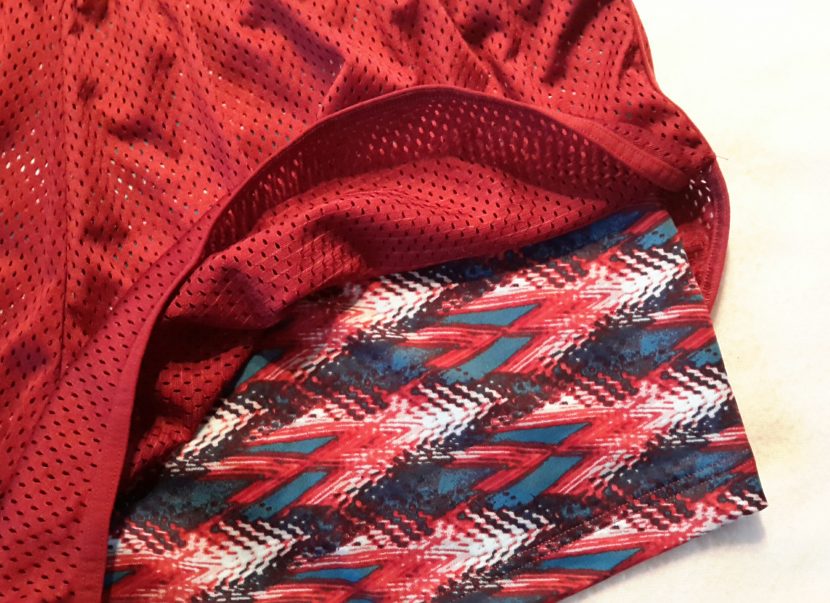 TRIUMPH Reaction Shaping Shorts dunkelrot/marsala- Druck Gr. L – Bild 3