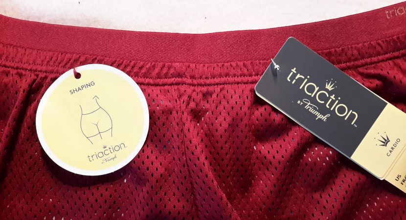 TRIUMPH Reaction Shaping Shorts dunkelrot/marsala- Druck Gr. L – Bild 2