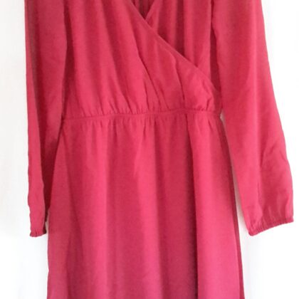 Tamaris Kleid dunkelrot Länge ca. 95 cm Gr. 40 NEU