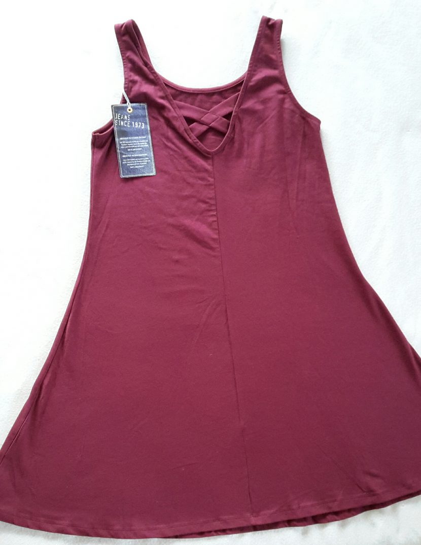 ARIZONA  KLEID dunkelrot Gr. 164/170 NEU