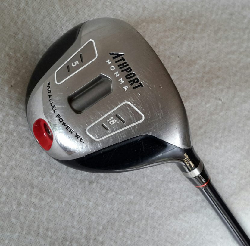 Honma Fairway Holz 5 Loft 18 ATHPORT Schaft +ARMRQ 62 Flex R