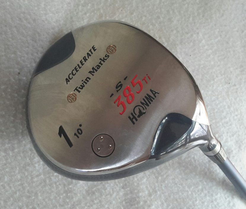Honma Driver Twin Marks 385Ti Loft 10° Schaft ACCELERATE FORCE Flex S (14)