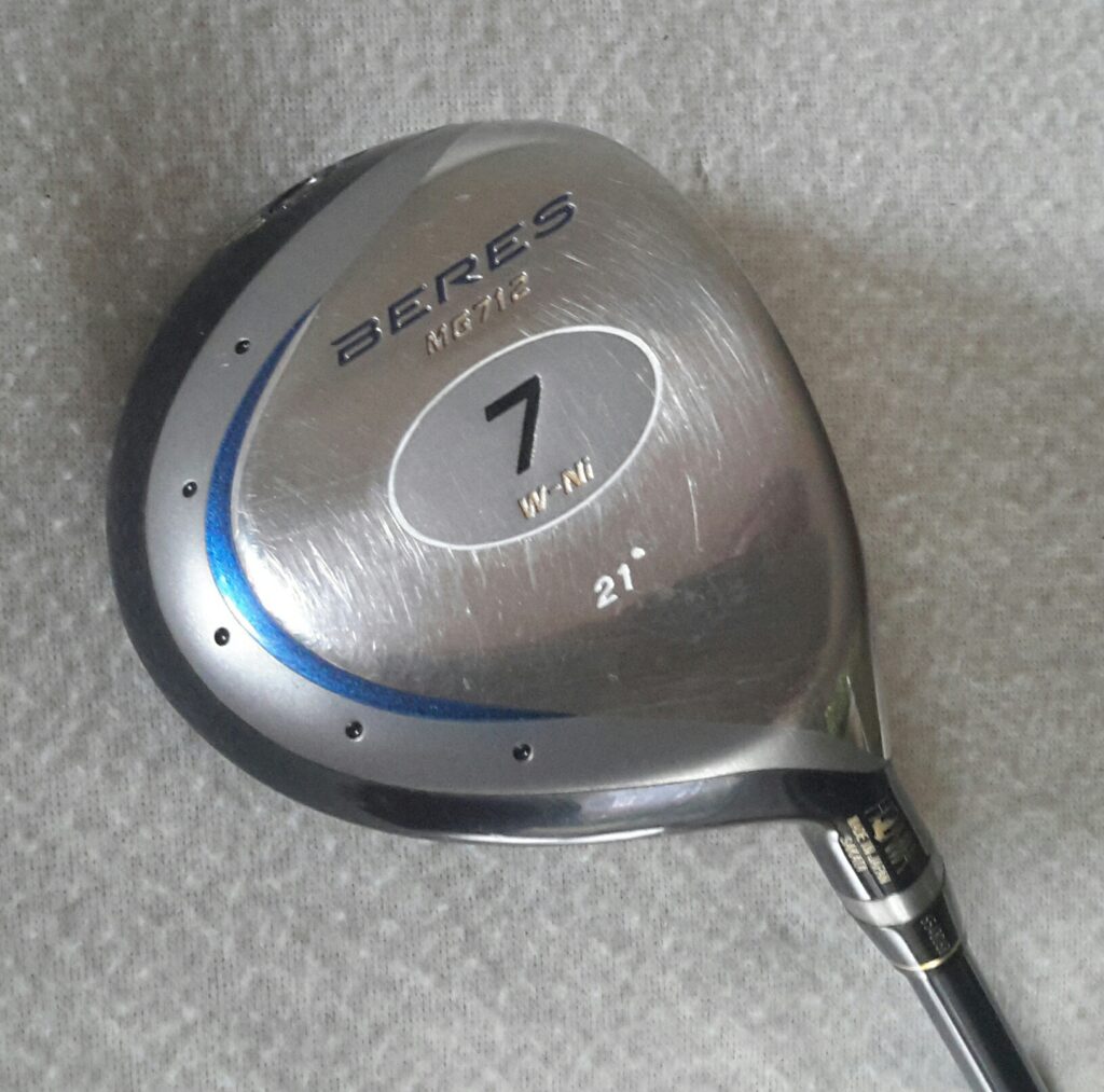 Honma Fairway Holz 7 Beres MG712 Loft 21° Schaft 3S ARMRQ B49 Flex R