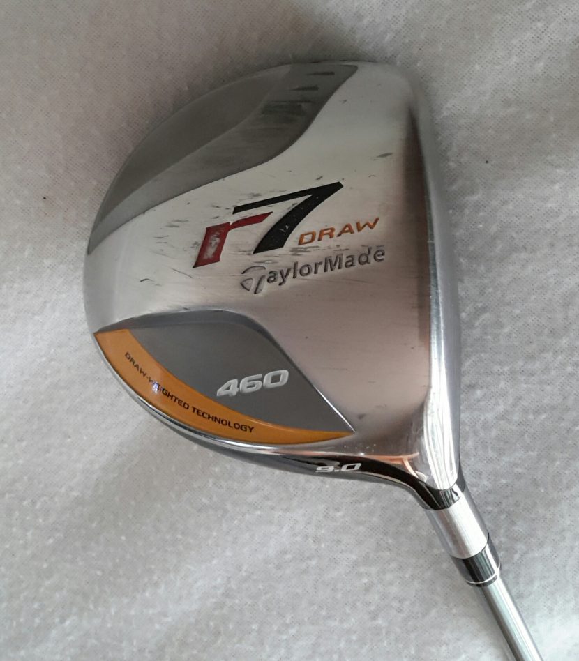 Original TaylorMade Driver r7 DRAW 460 Loft 9° Schaft RE-AX 50 PLUS - Flex S (39)