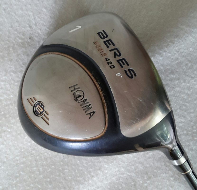 Honma Driver Beres MG812 Loft 9° Schaft 2S ARMRQ UD54 Flex S (4)