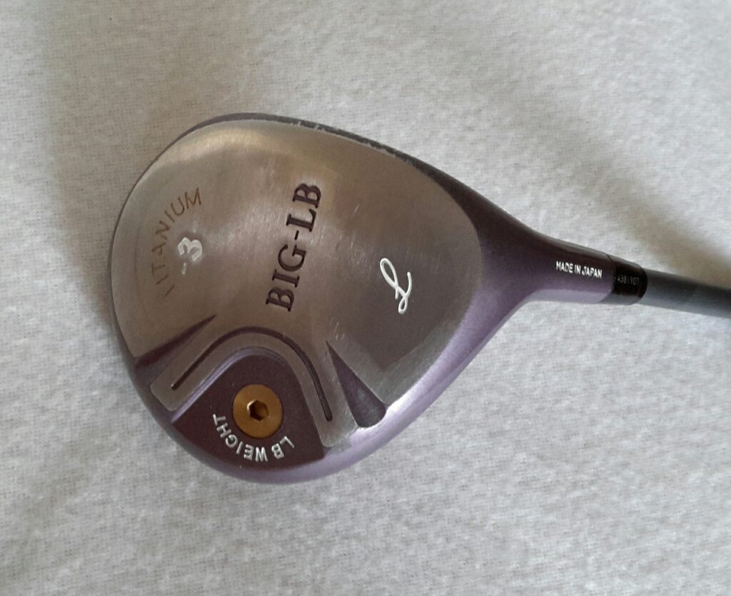 Honma Fairway Holz 3 BIG-LB Titanium Loft 15 Schaft  1S TITANIUM CARBON Flex R1