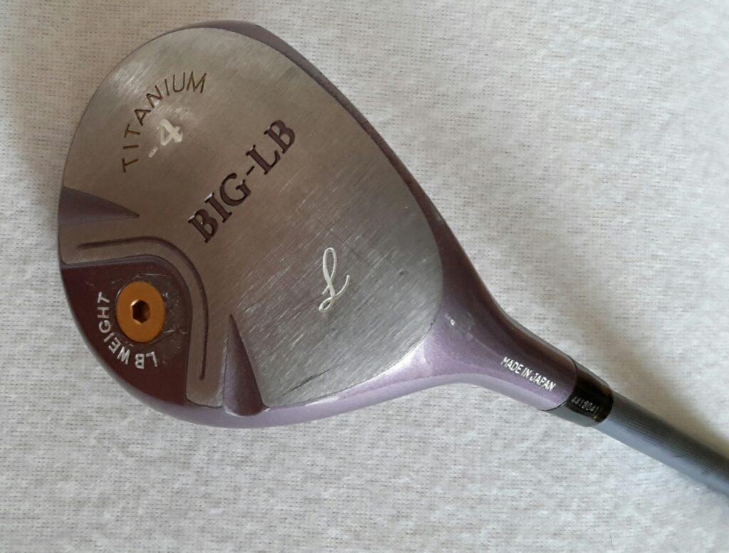 Honma Fairway Holz 4 BIG-LB Titanium Loft 18 Schaft 1S TITANIUM CARBON Flex S2
