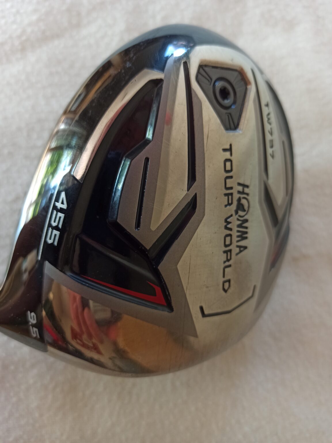 Honma Driver Loft 9.5° TOUR WORLD TW737 455  Schaft VIZARD EX-A55 Flex R
