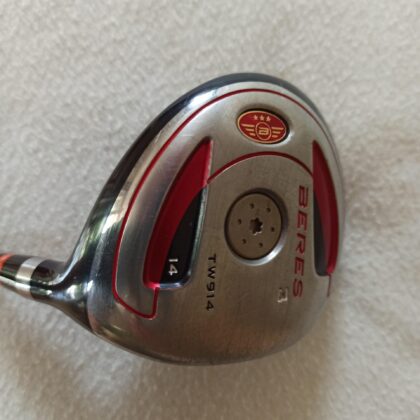 Honma Fairway Holz 3 Beres TOUR WORLD TW914 Loft 14° Schaft 3S 2009 ARMRQ UD62 Flex S